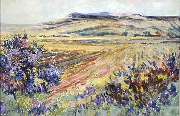 Uffington Castle from the Ridgeway