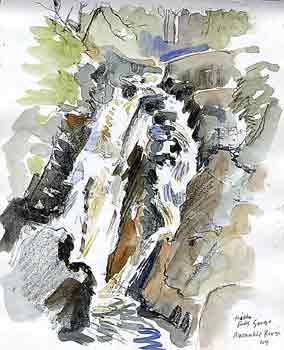 Ausable Falls, New York State