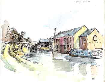 Kennet and Avon canal at Devizes